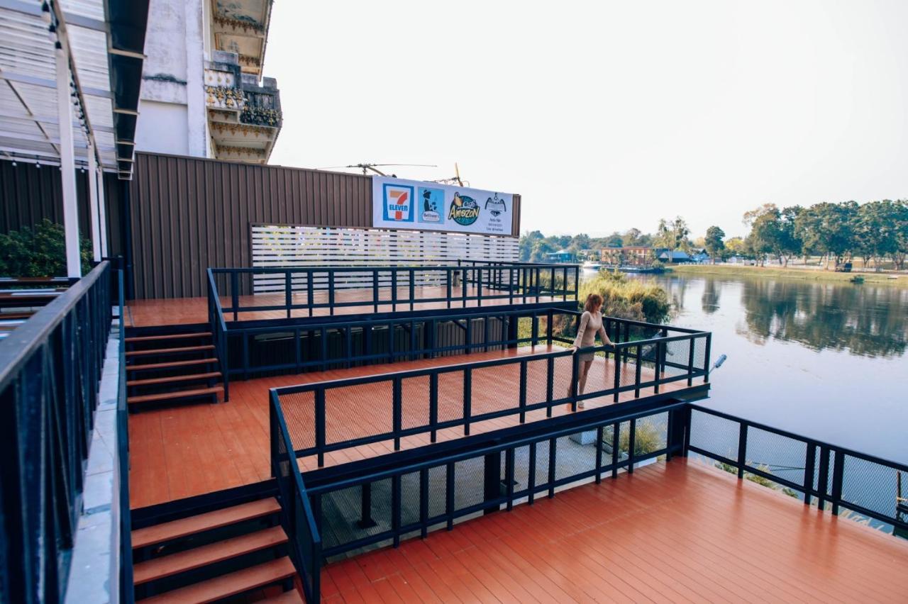 River Kwai View Hotel - Sha Extra Plus Certified Kanchanaburi Exterior foto